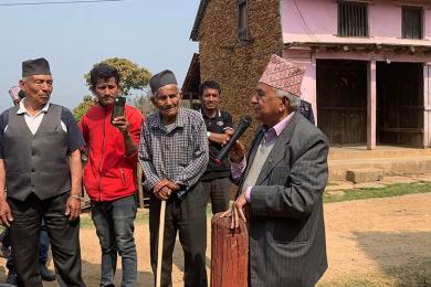 कांग्रेस एक्लै चुनाव लड्न खोजे कम्युनिष्टहरू मिल्न सक्ने खतरा छ : वरिष्ठ नेता पौडेल